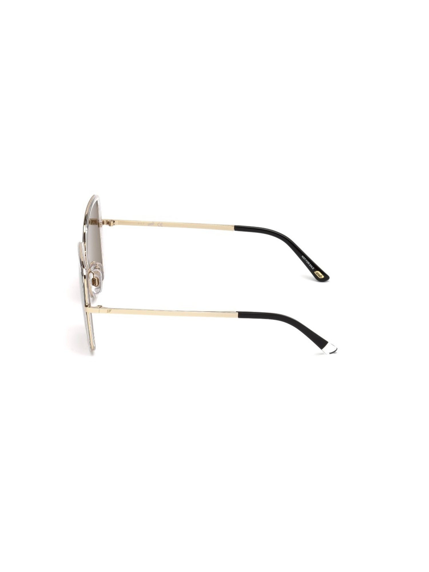 WEB EYEWEAR Brown Round Sunglasses for Women