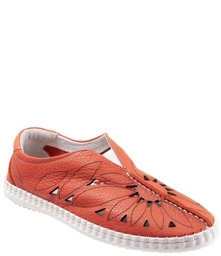 Bueno Labella Floral Laser Cut Slip-Ons