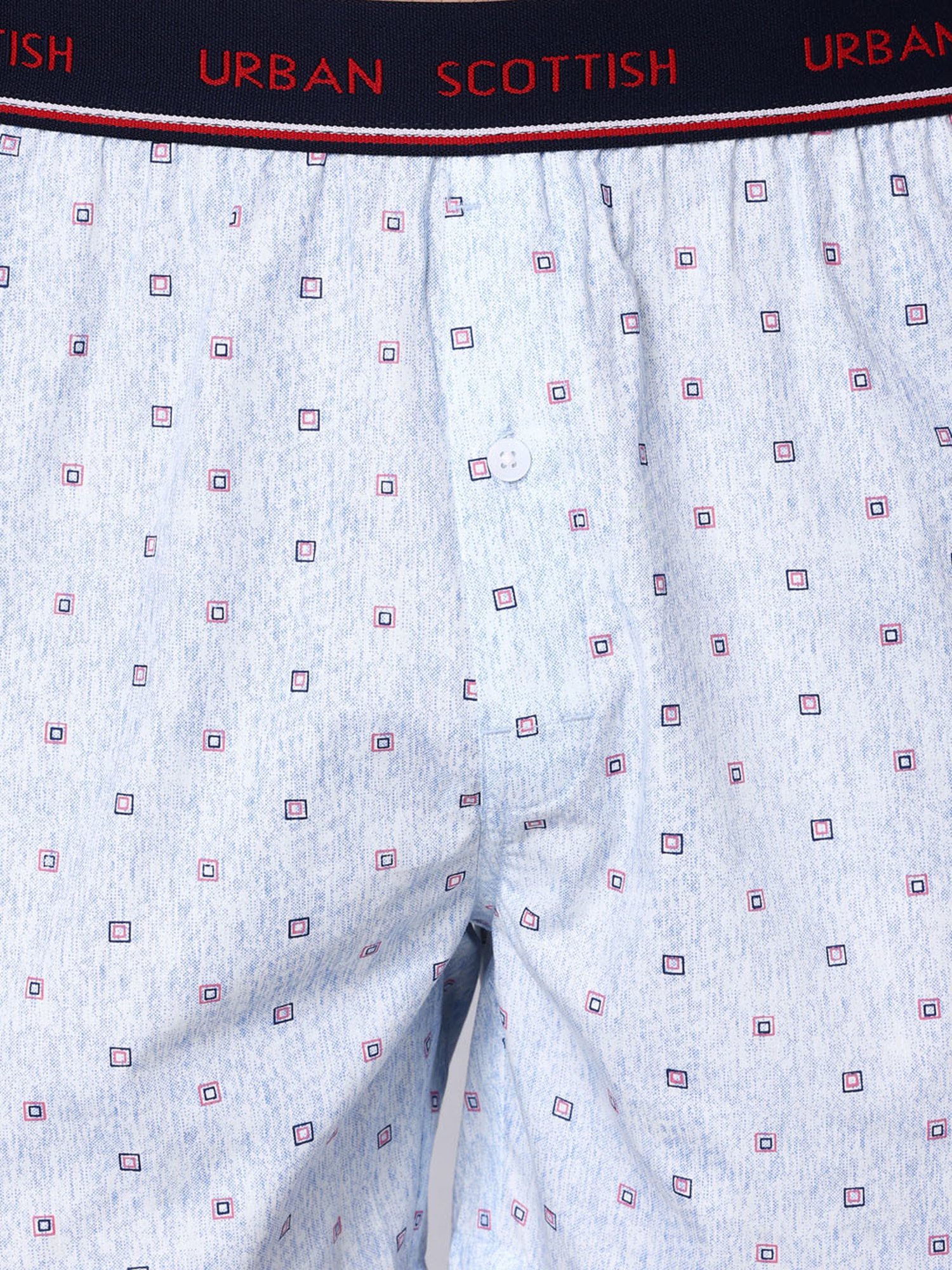 Urban Scottish Multi Cotton Regular fit Print Boxers -Pack of 2