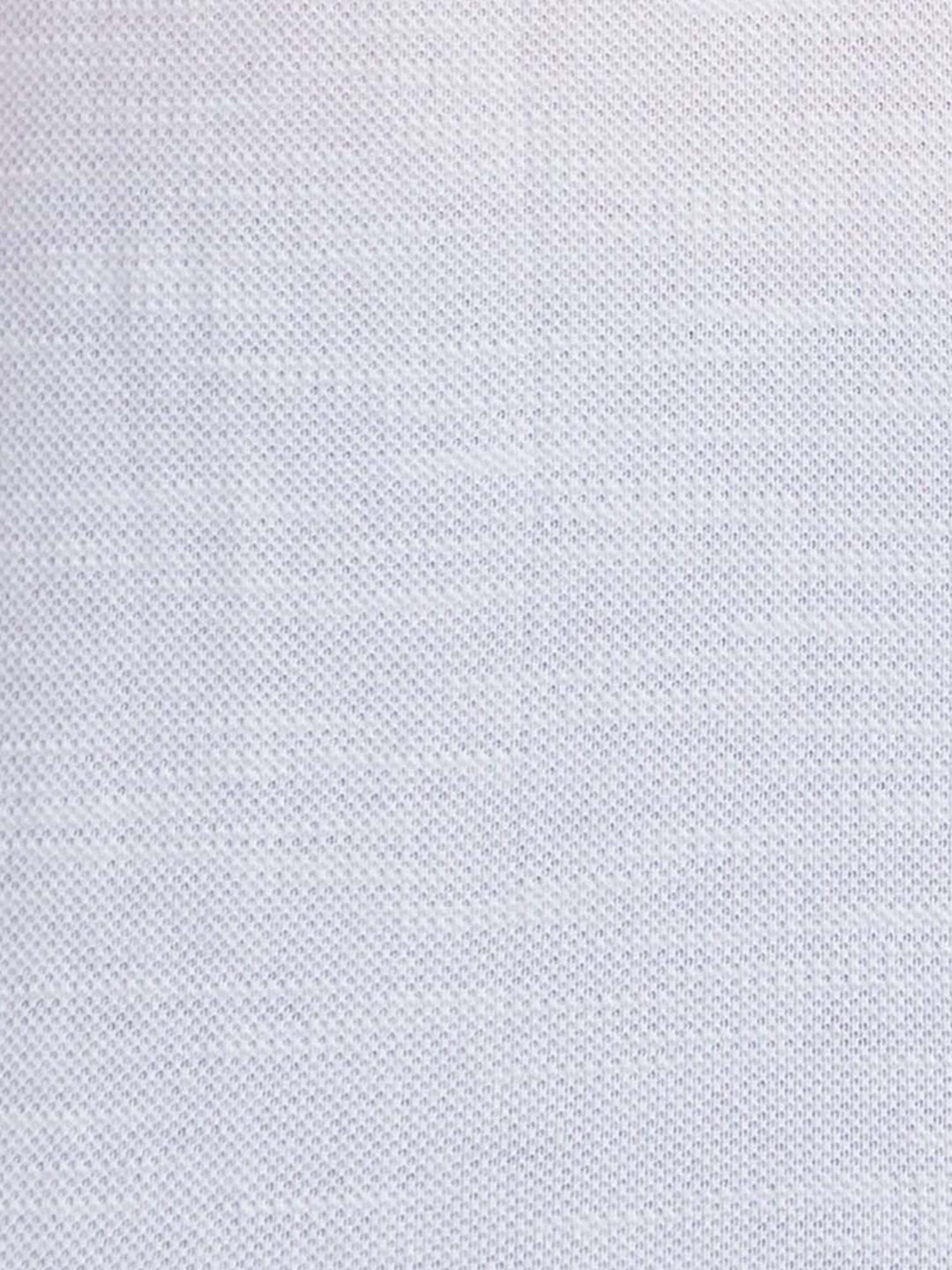 Park Avenue Blue Slim Fit Striped Polo T-Shirt