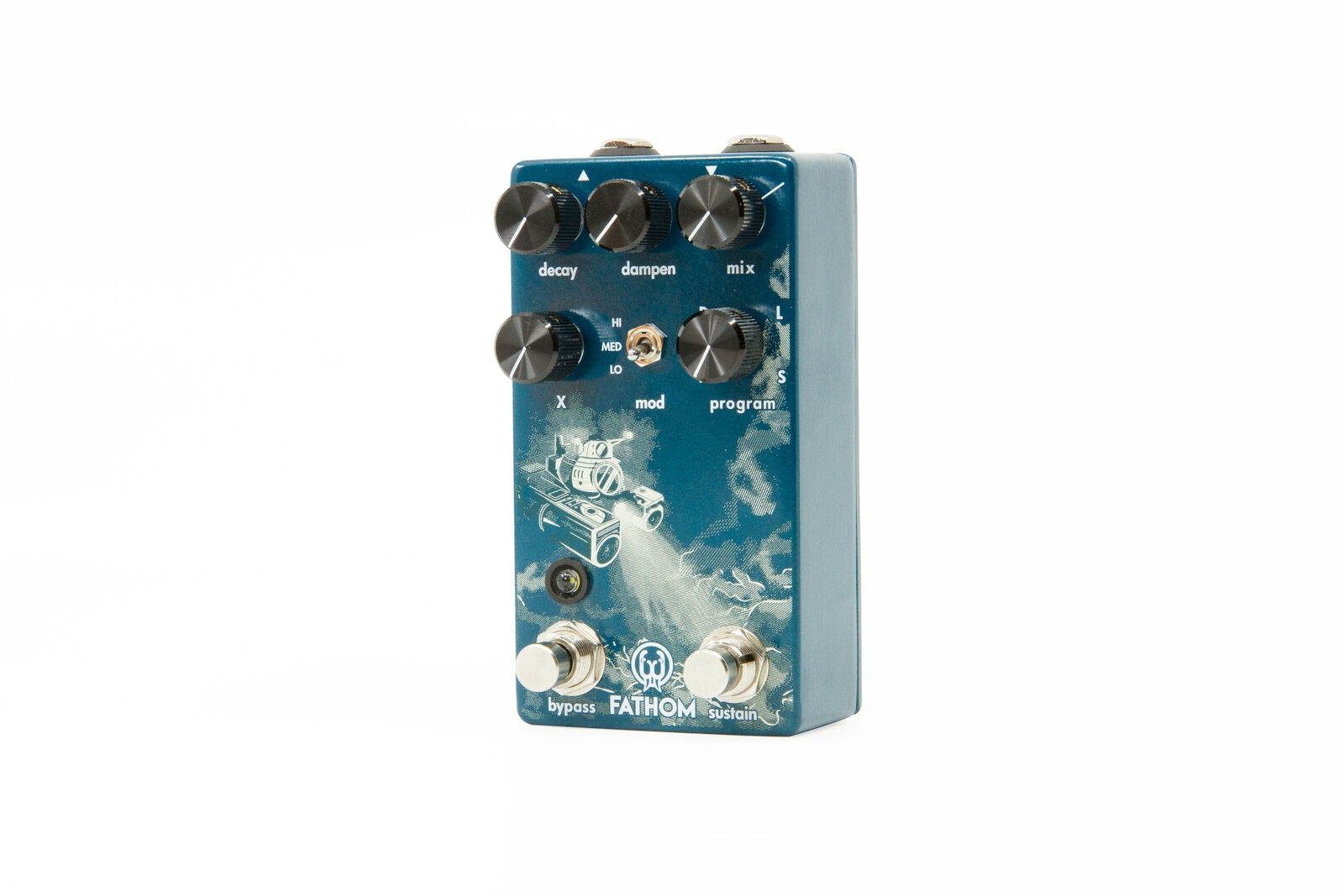 Walrus Audio Fathom Multi-Function Reverb Effects Pedal