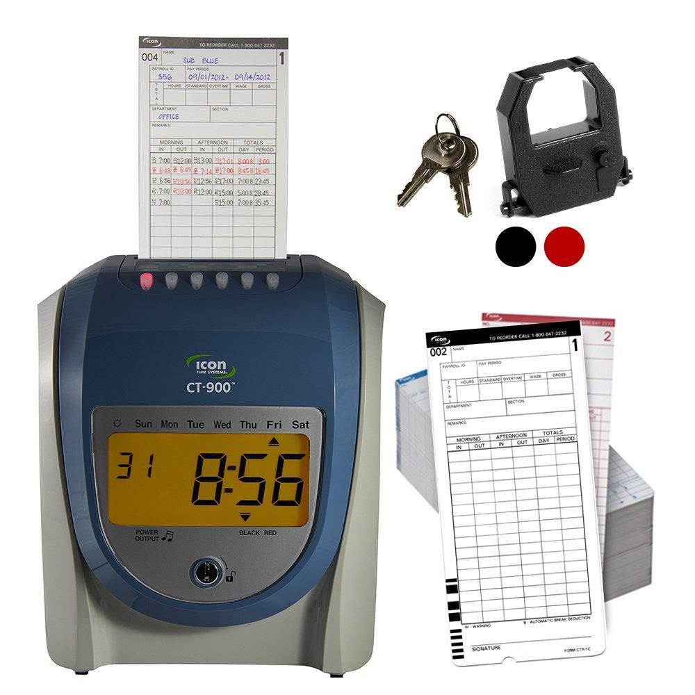 The CT-900 Calculating Time Recorder-designed for companies with less than 100 employees. Industry first value-adds include:free operational battery backup and free lifetime customer support.