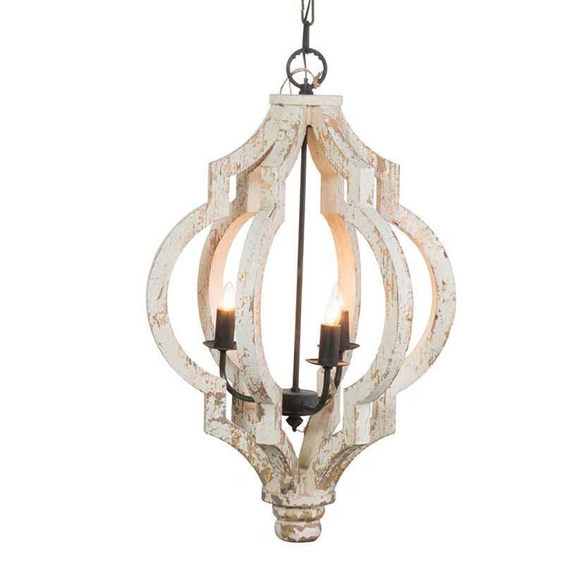 Large Bellamy Chandelier Antique Gold - A&B Home