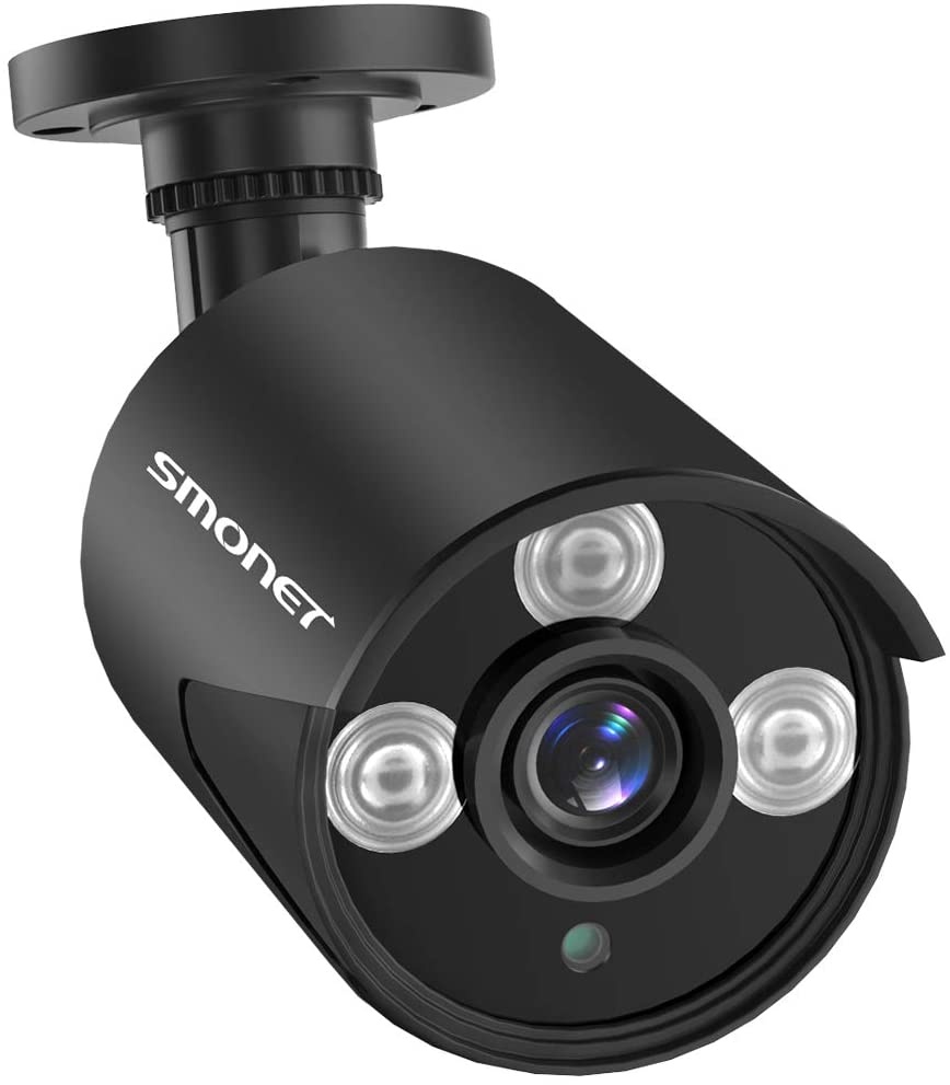 SMONET 5MP Security Camera Waterproof Outdoor Surveillance Camera High Resolution Night Vision,Only Use for SMONET Security Camera System