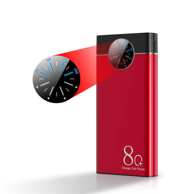 10000mAh Power Bank Large Capacity Digital Display LED Light Dual USB for IPhone Xiaomi Samsung Portable Powerbank Fast Charging