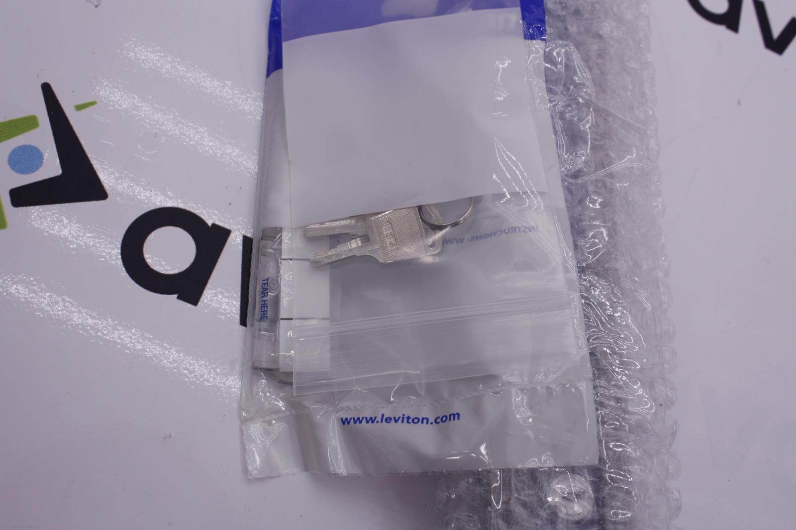 LEVITON 5D000-1UL 1RU Replacement Door w/lock 903-5d000-1ul