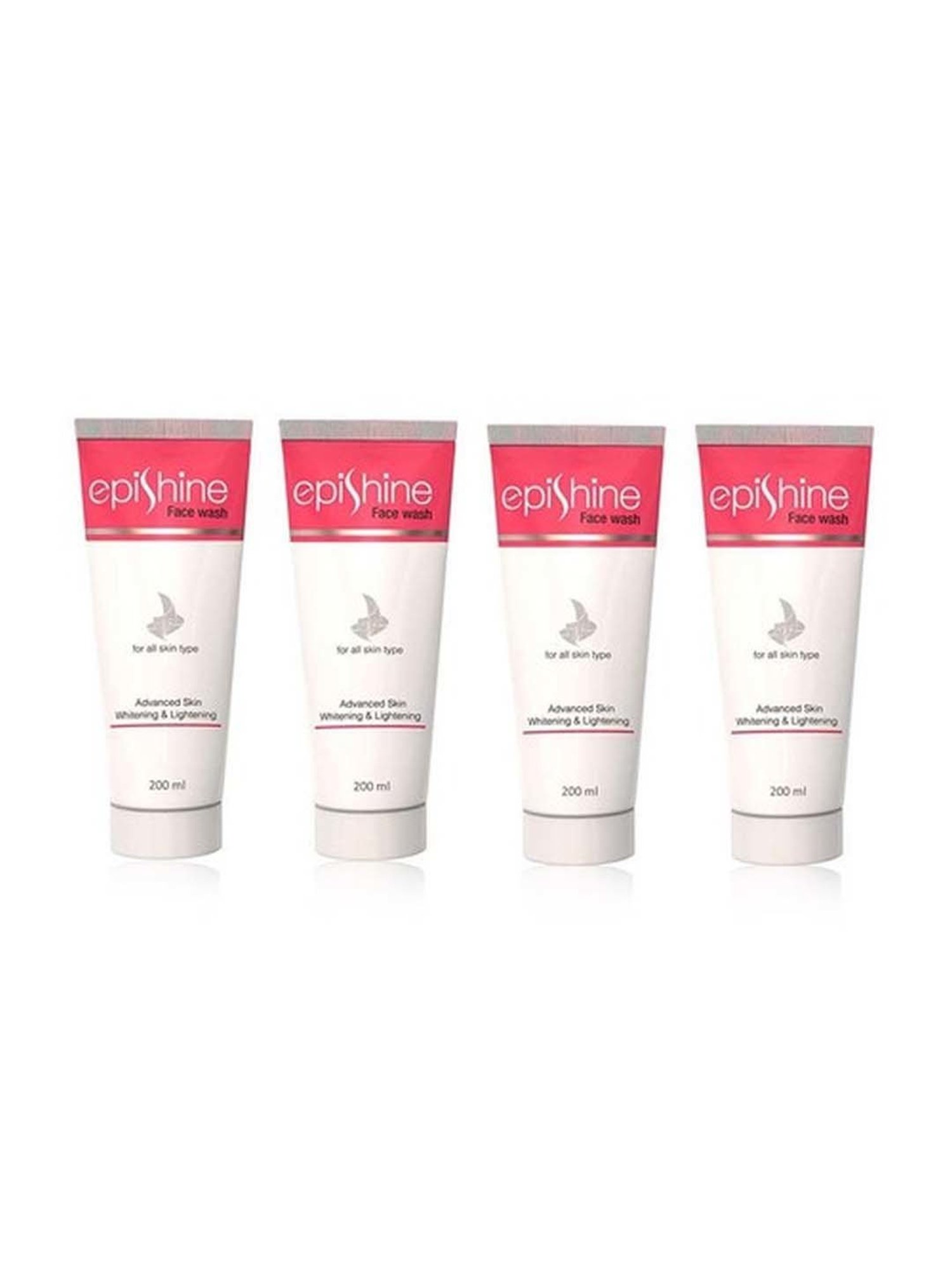 Epishine Face Wash - Pack of 4 (200 ml Each)