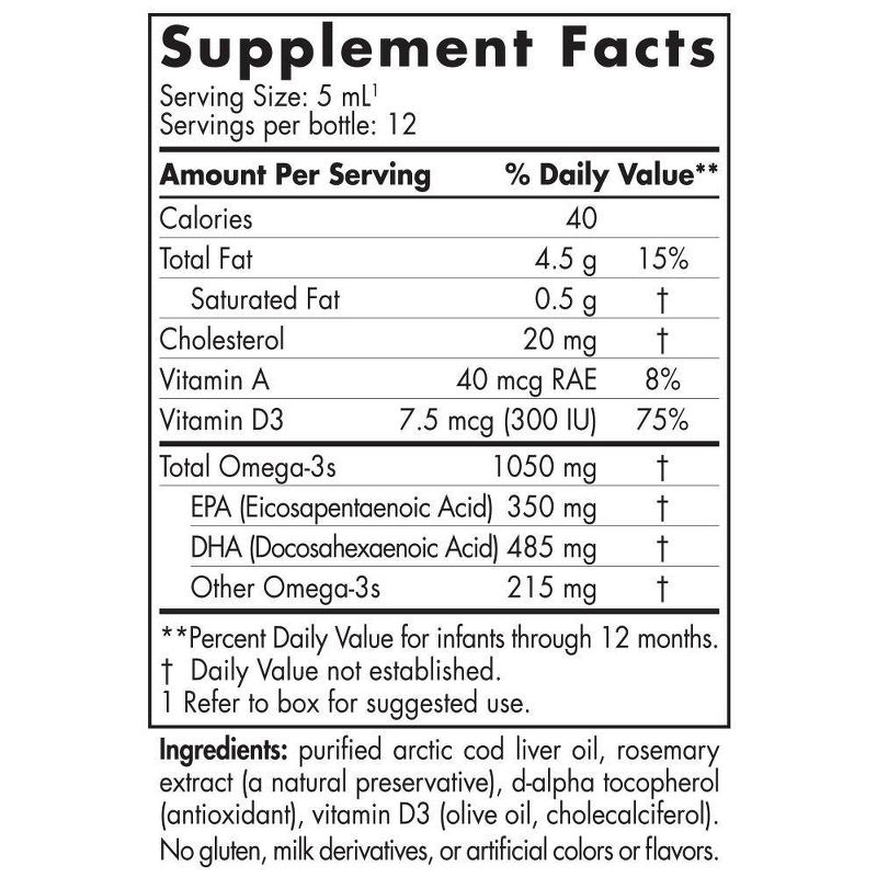 Nordic Naturals Baby's DHA Liquid Dietary Supplement - 2 fl oz