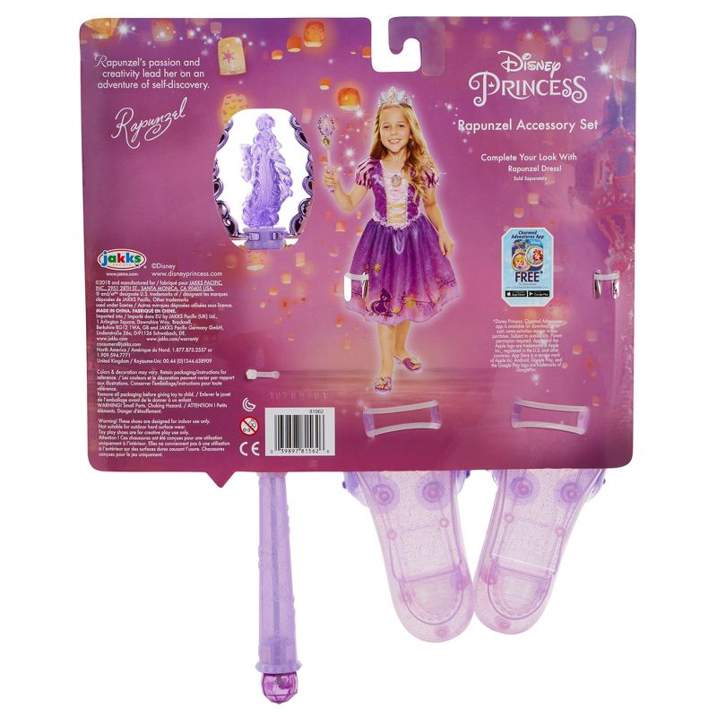 Little Adventures Girls' Princess Gloves White with Diva Crown Silver