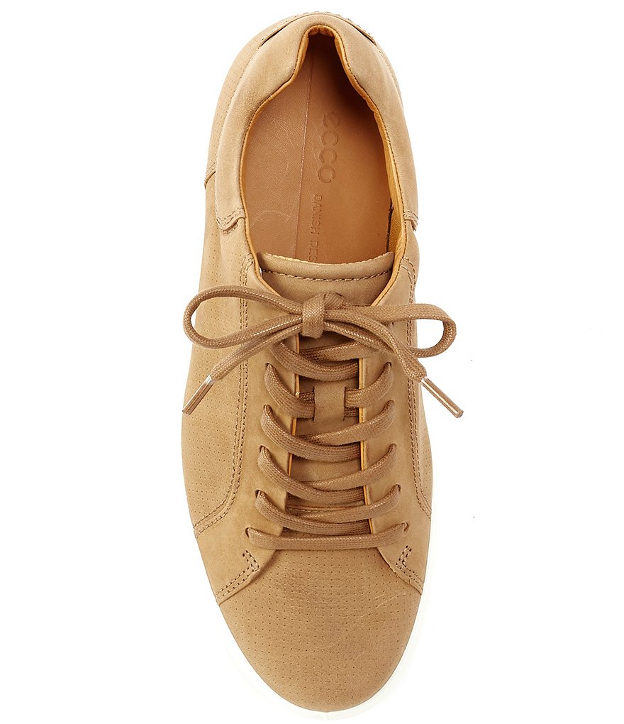 ECCO Men's Soft 7 Street Lace-Up Perforated Sneakers