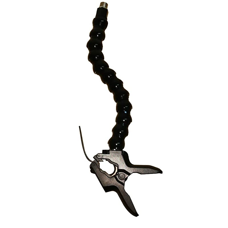 Mic Clamp Grip with 58quot27 Thread Gooseneck Extension Mount Holder for Microphones Work for any Music Stand Microphone Stand and Tripods