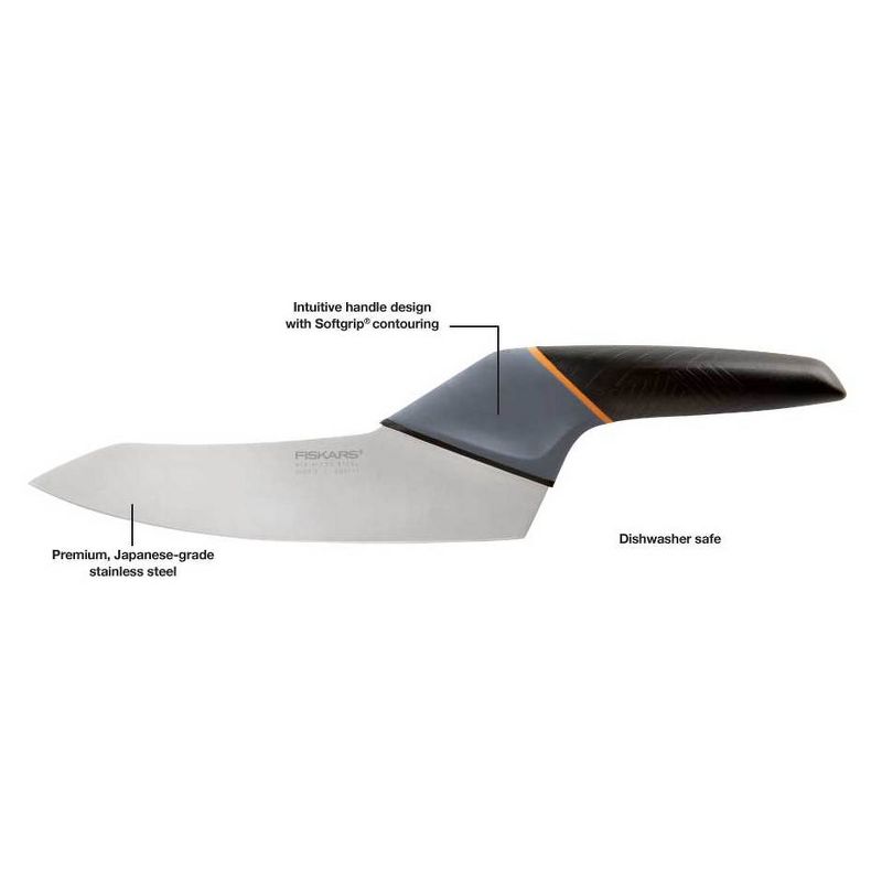 Fiskars Summit Chef's Knife 8" Black