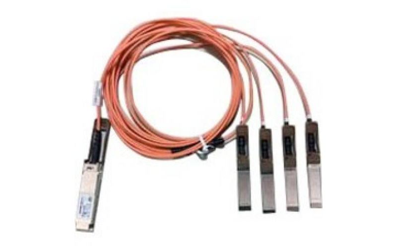 Cisco Fiber Optic Network Cable - 32.81 ft Fiber Optic Network Cable for Network Device, Switch, Router - First End: 1 x QSFP Male Network