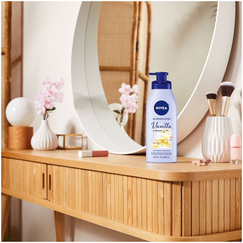NIVEA Vanilla & Almond Oil Infused Body Lotion - 16.9 fl oz