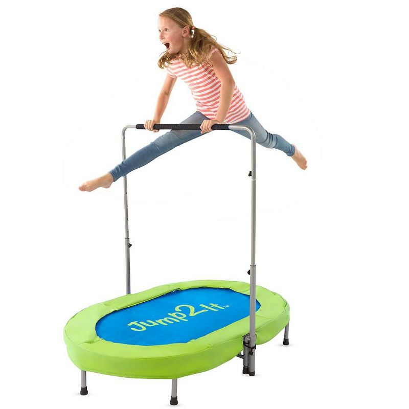JumpSport SureStep Removable 2-Step Trampoline Safety Ladder - Easy to Attach
