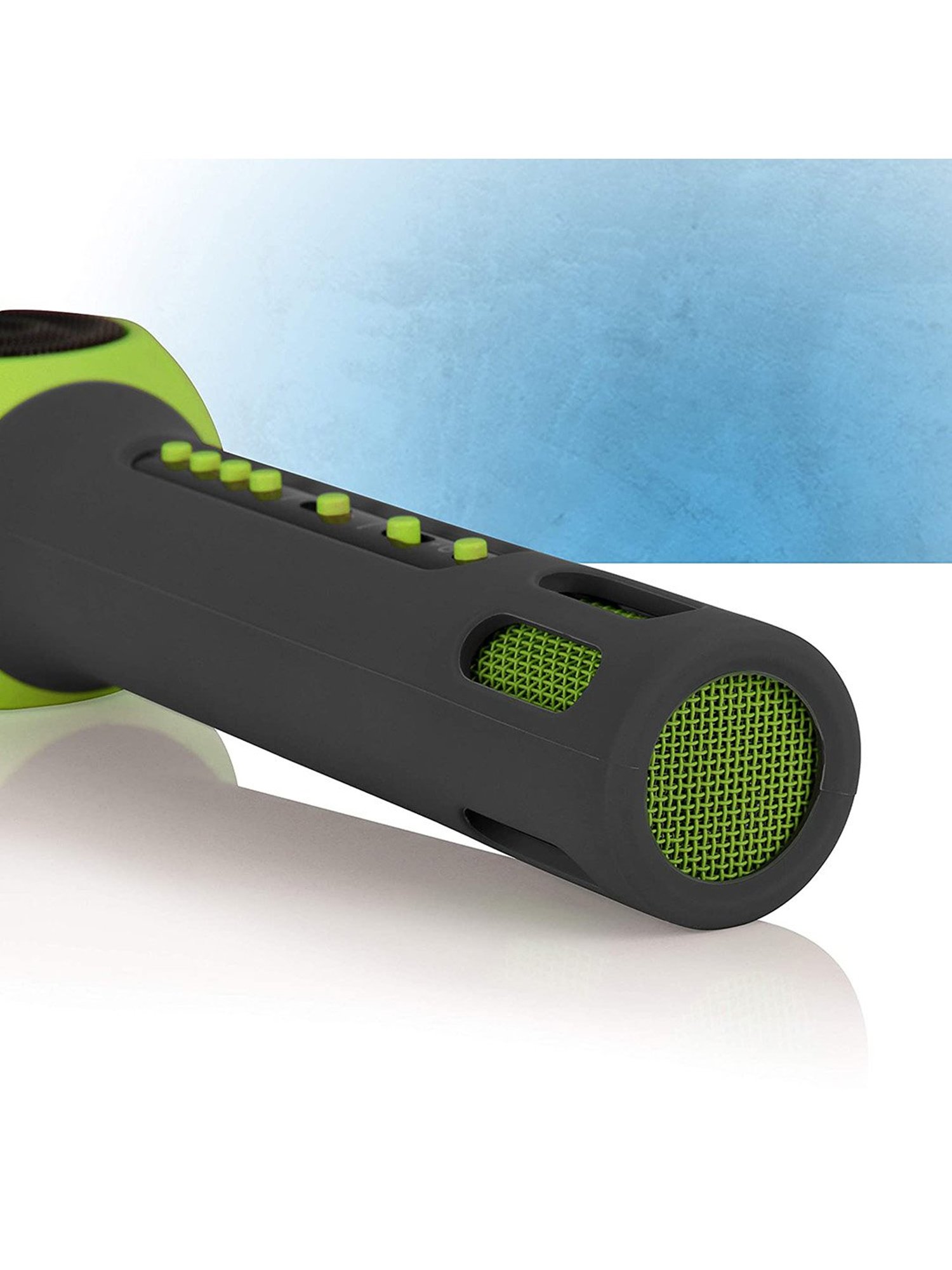 Zebronics Zeb-Fun 3W Wireless Karaoke Microphone (Green)