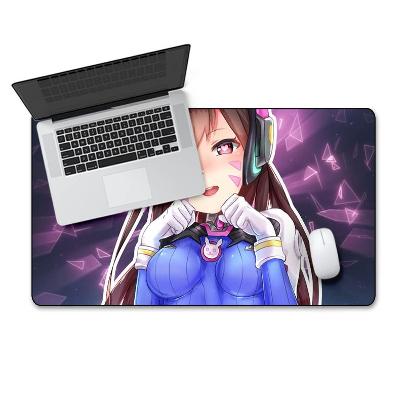 70X40cm Large Game Mouse Pad Send BoyFriend the Best Gift Notebook computer PC Keyboard and Mouse Peripheral D.VA Shooting