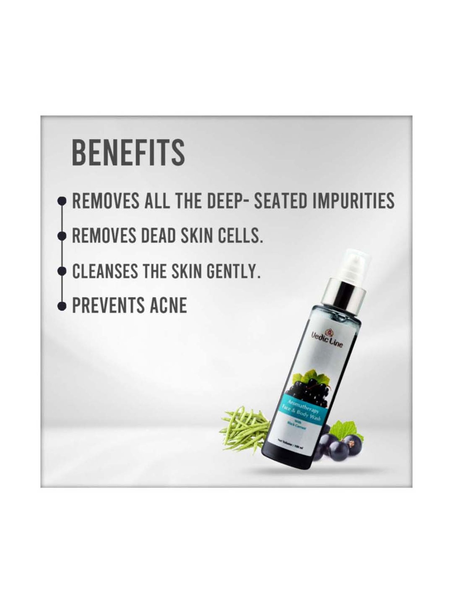 VEDIC LINE Aromatherapy Face & Body Wash - 100 ml