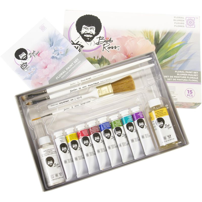 Bob Ross Flower Paint Set