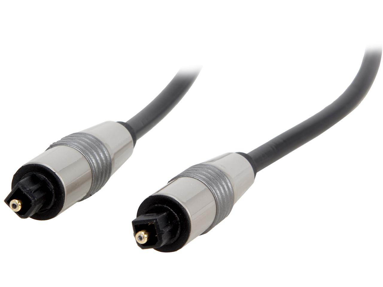 SA Model PPT-03 3 FT Premium Toslink Digital Optical Spdif Audio Cable Male to Male - OEM