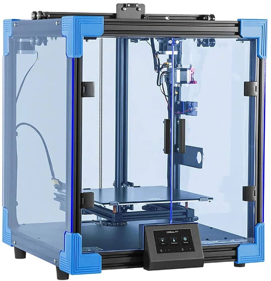 Ender 6 3D Printer Kit, Creality New Larger Core-XY Structure Budget Printer with 3X Printing Speed, Semi-Closed Build Chamber, Touch Screen, Silent Mainboard, Meanwell Power Supply, 250250400mm