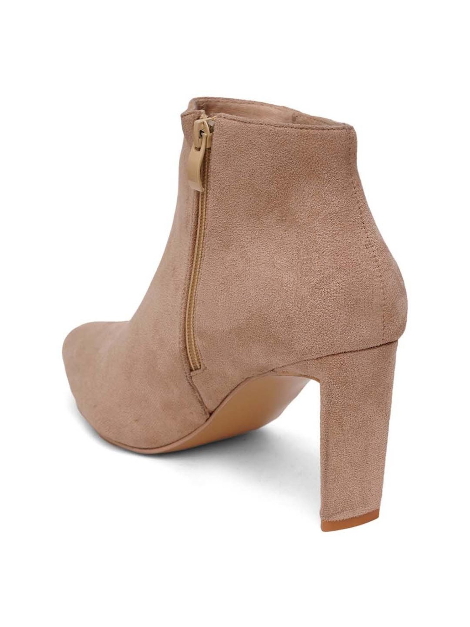 Sherrif Women's Beige Casual Booties