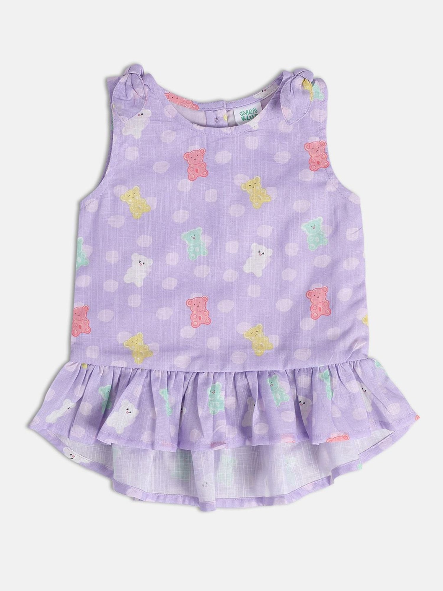 Ed-a-Mamma Baby Blue Printed Top