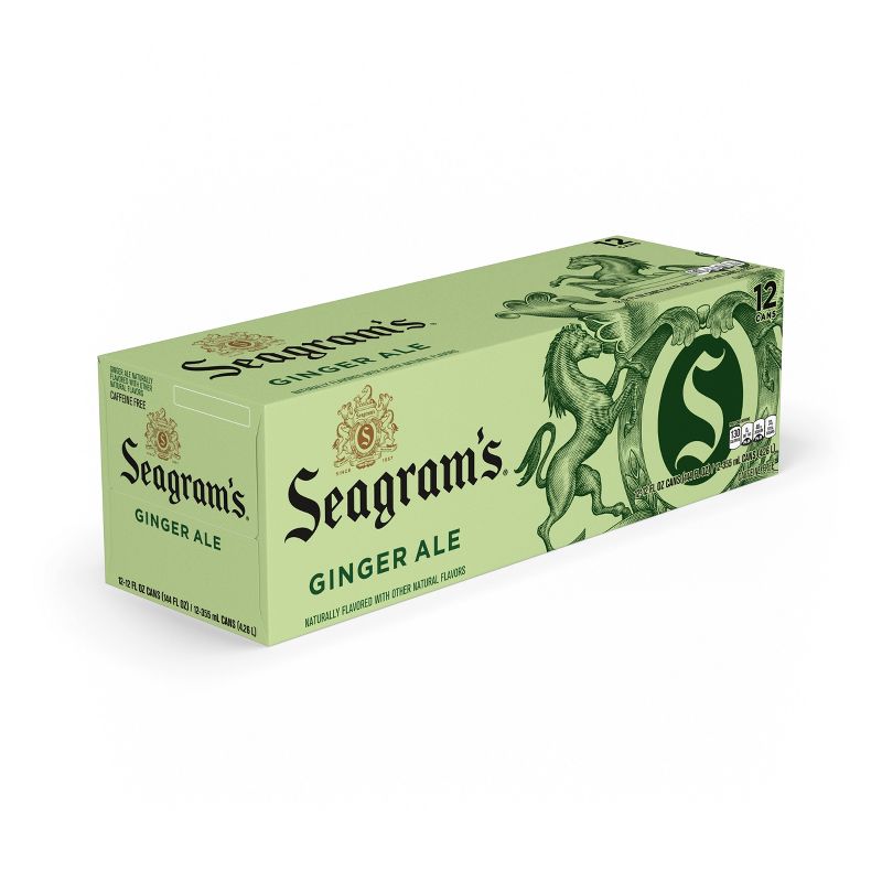 Seagram's Ginger Ale - 12pk/12 fl oz Cans