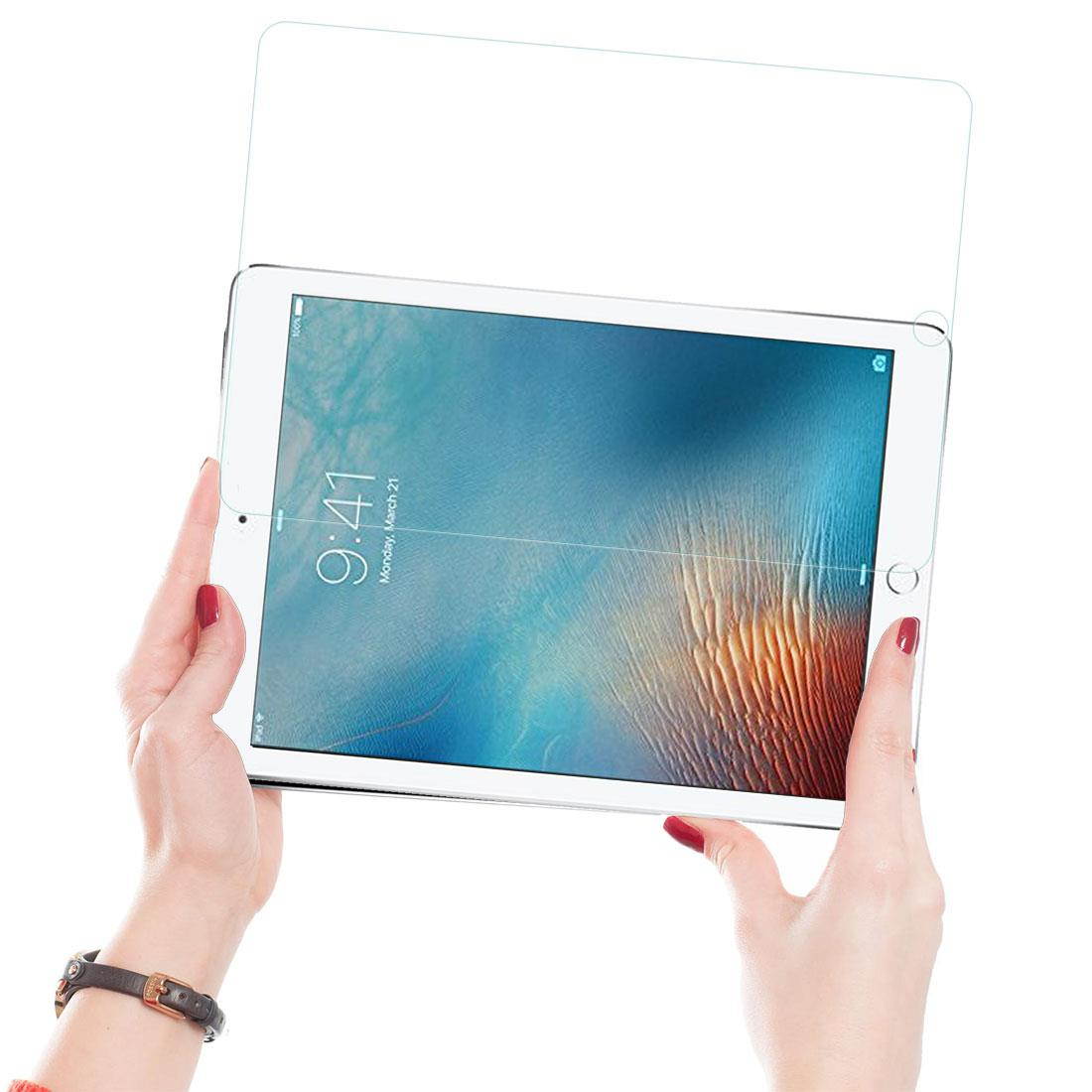 Tempered Glass Screen Protector Film 2.5D Rounded Edge For iPad Pro 9.7