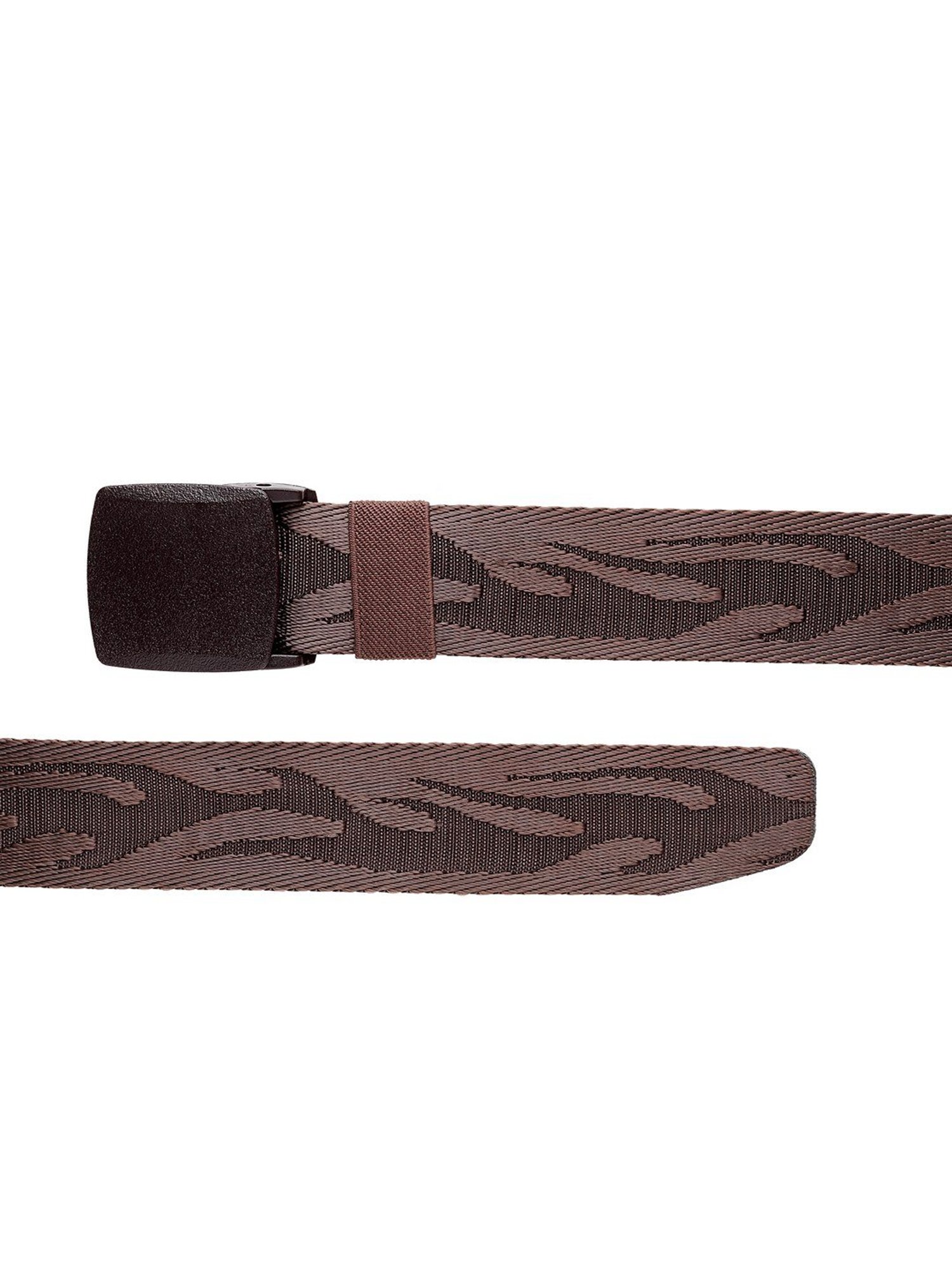 Apsis Brown Synthetic Waist Belt for Unisex