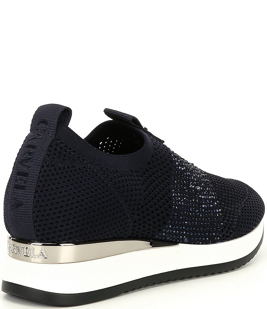 Carvela Janiero Stretch Fabric Slip-On Sneakers