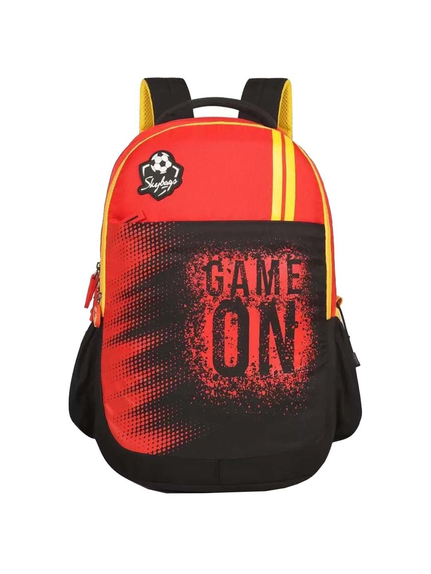 Skybags 35 Ltrs Red & Black Medium Backpack