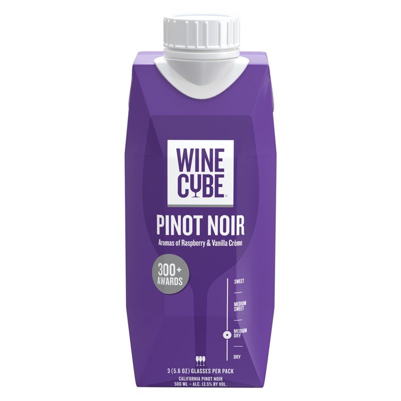 Pinot Noir Red Wine - 500ml Carton - Wine Cube™