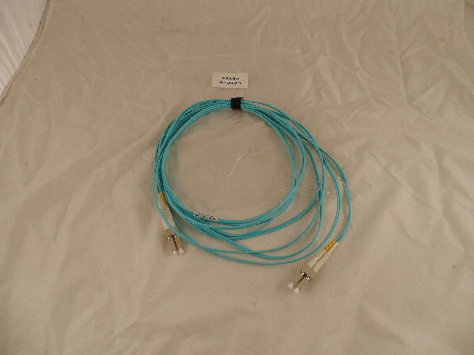 ADC 24-50/125 Duplex LC/LC 10GIG E120857 OFNP-FT-6 12 Fiber 17' Cable 44-5