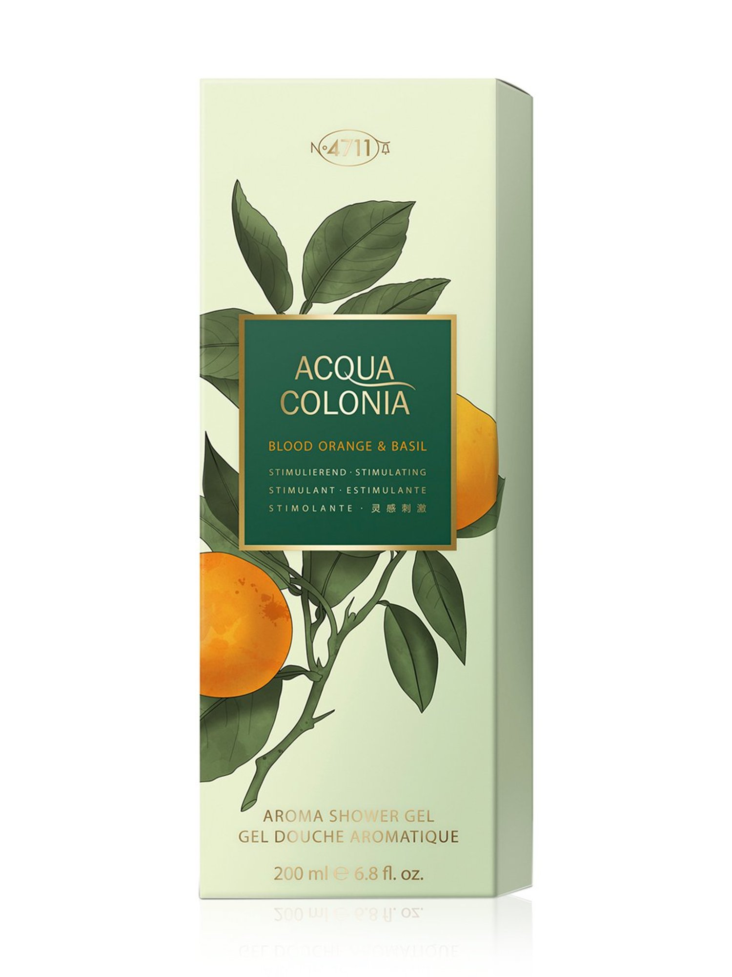 4711 Acqua Colonia Blood Orange & Basil Aroma Shower Gel - 200 ml