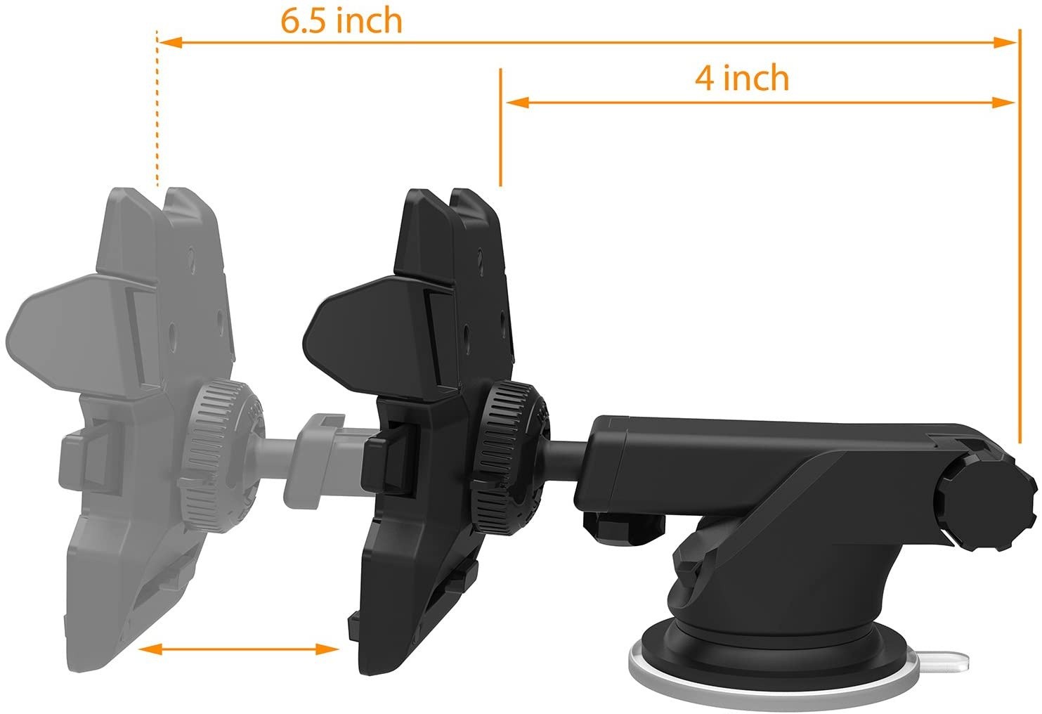 iOttie Easy One Touch 2 Car Mount Holder Universal Phone Compatible with IPhone XS Max R 8/8 Plus 7 7 Plus 6s Plus 6s 6 SE Samsung Galaxy S8 Plus S8 Edge S7 S6 Note 9
