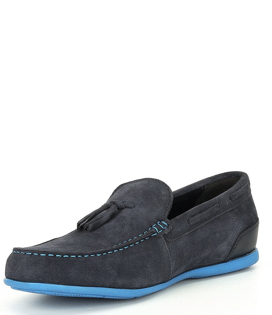 Rockport Men's Malcolm Tassel Suede Loafers