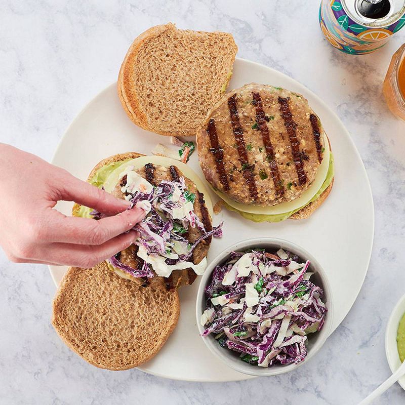 Mighty Spark Food Co. Queso Fresco & Jalapeno Turkey Patties - 9oz