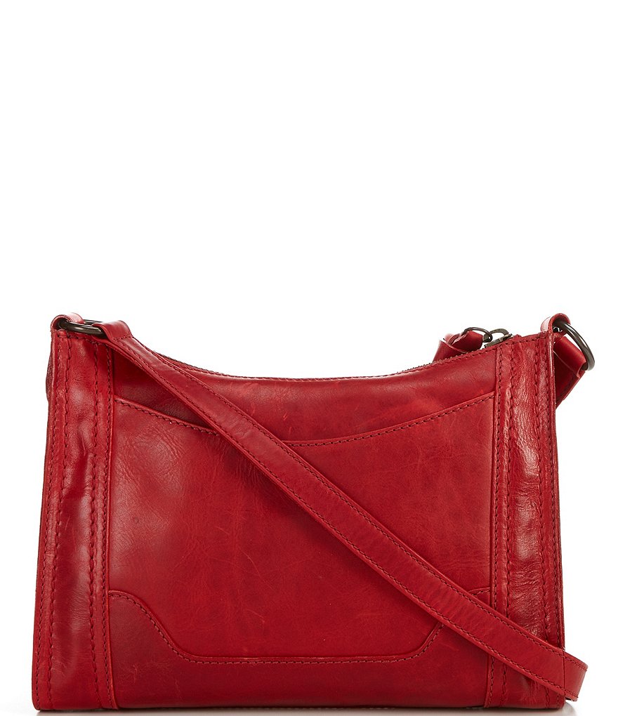 Frye Melissa Zip Leather Crossbody Bag