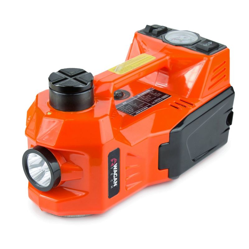 Wagan 3 in 1 Electric Jack Impact Wrench and Air Compressor Kit