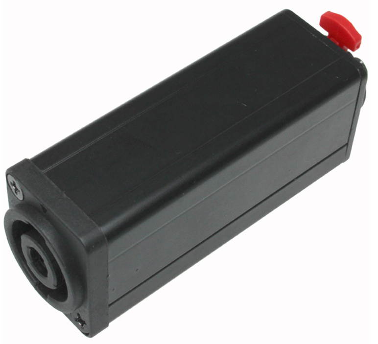Speakon Compatible Female to 1/4" Female Adapter