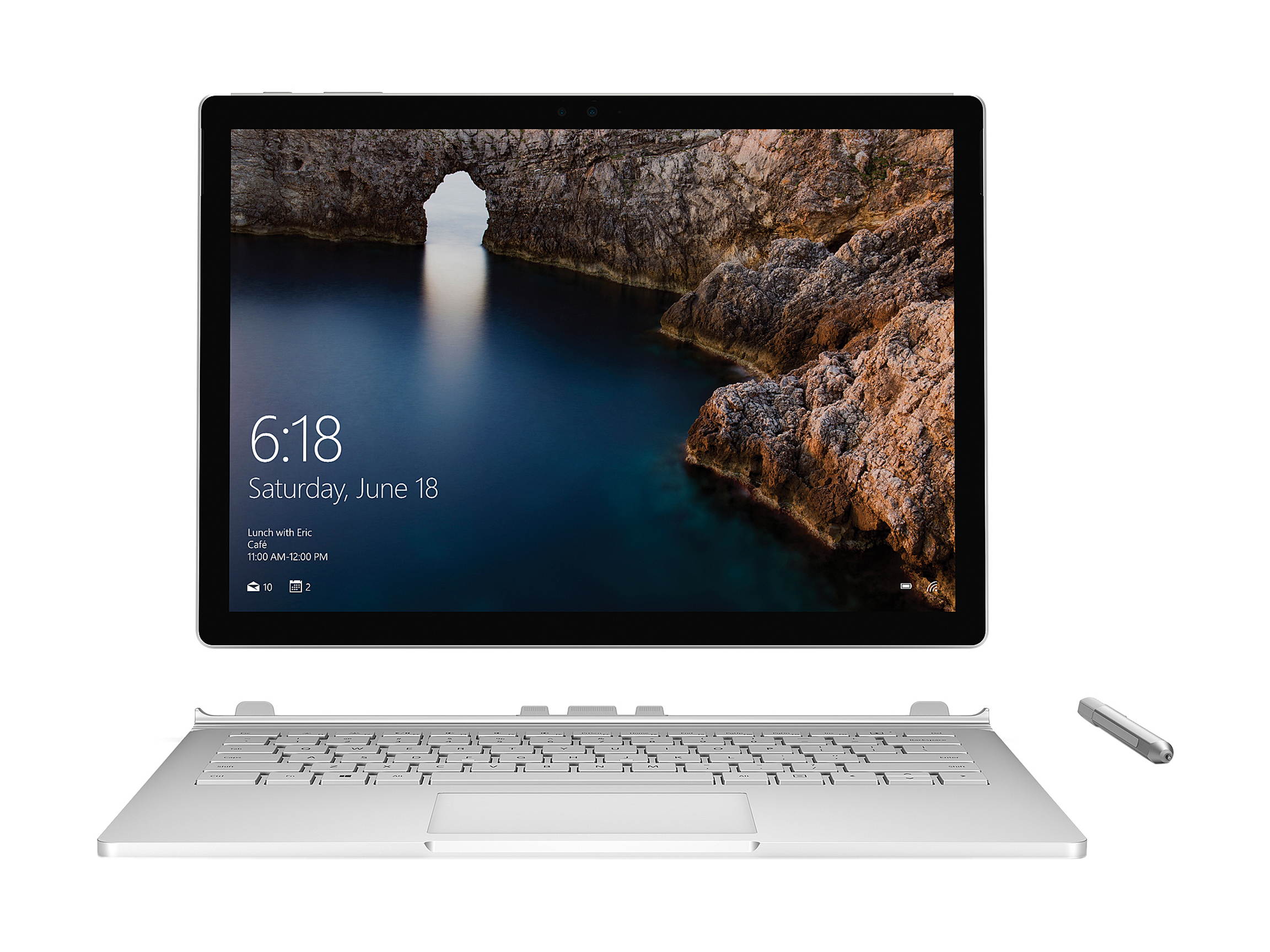 Microsoft Surface Book PA9-00001 2-in-1 Laptop Intel Core i7 1 TB SSD NVIDIA GeForce graphics 13.5" Touchscreen Windows 10 Pro 64-Bit