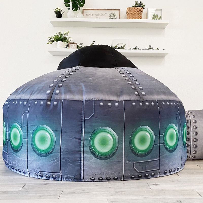 AirFort - UFO Shaped Children's Indoor Play Tent with Easy Storage