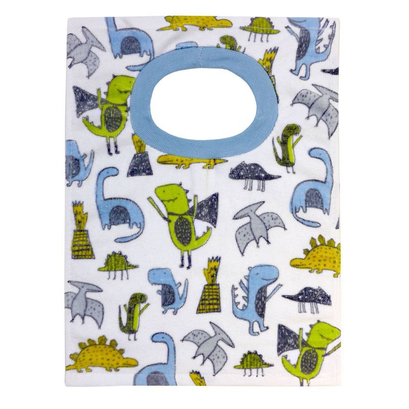 Neat Solutions Printed Pullover Toddler Bib Set Boy - Dinos - 3pk