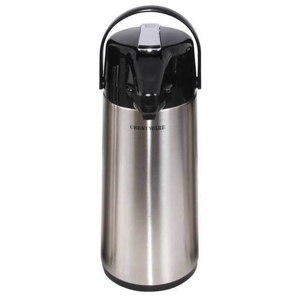 CRESTWARE APL25G Leaver Airpot,Glass Lined,2.5 Liter