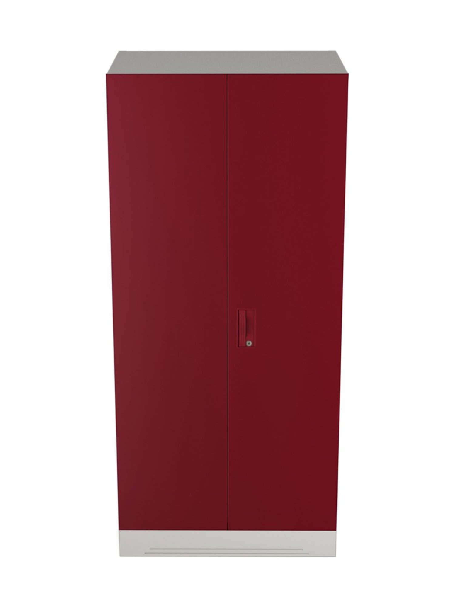 Godrej Interio Slimline 2-Door Steel Almirah, Red (1-Year Warranty)