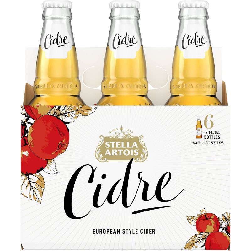 Stella Artois Cidre European Style Cider - 6pk/12 fl oz Bottles