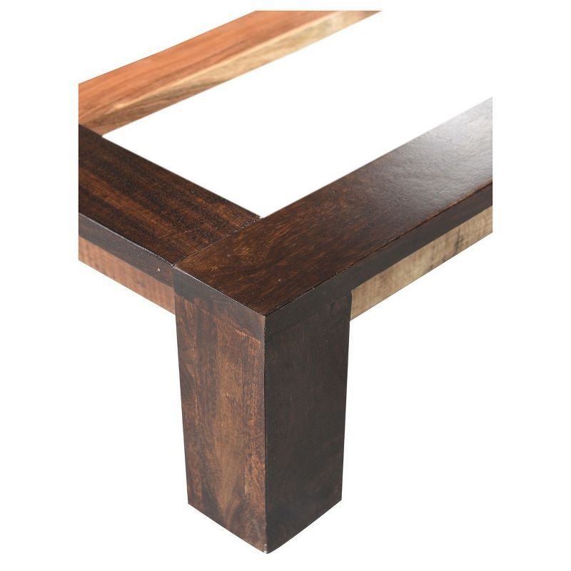 Surat Solid Wood Bed - Brown - Queen - Timbergirl