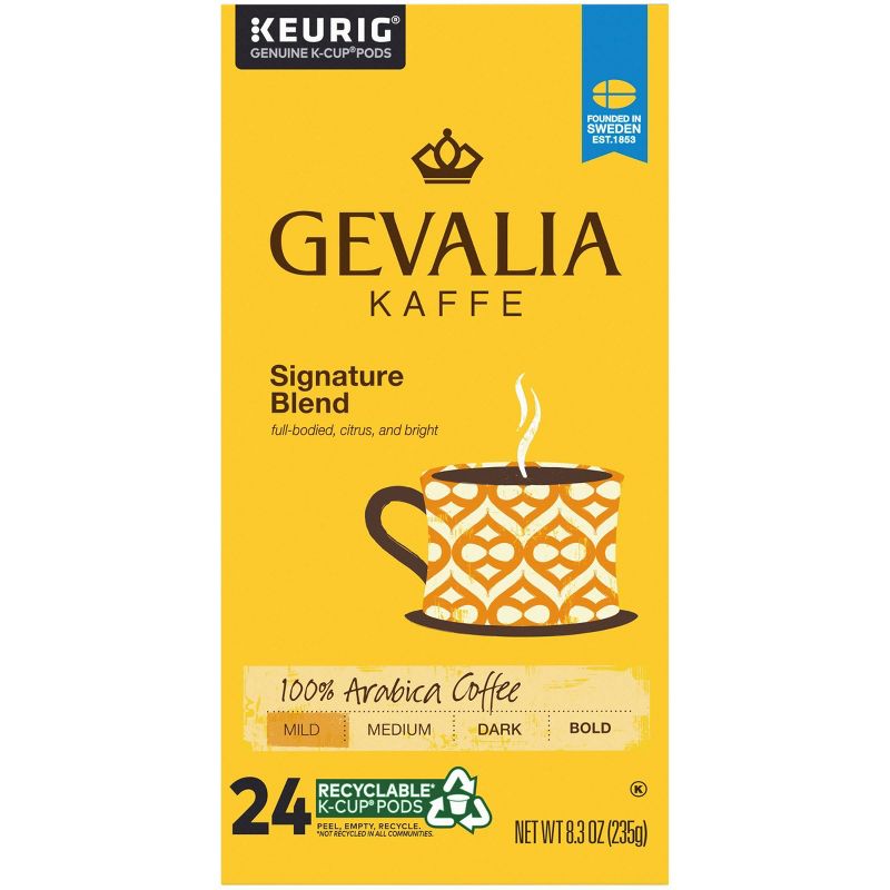 Gevalia Signature Blend Medium Roast Coffee Pods - 24ct