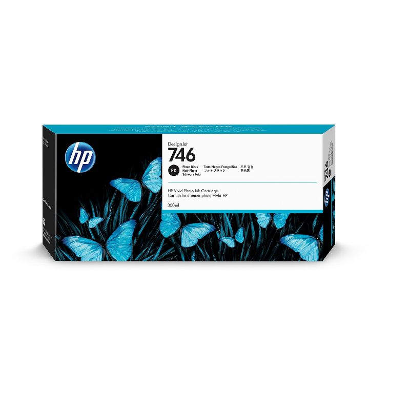 HP 746 300-ml Photo Black Ink Crtg P2V82A